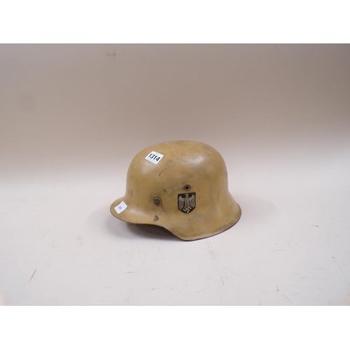 1314 - GERMAN WW2 HELMET