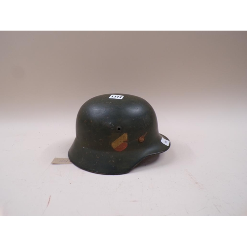 1317 - GERMAN WW2 HELMET