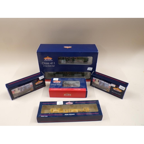 1391 - BACKMANN CLASS 411 FOUR CAR MODEL RAILWAY AND CARRIAGES - BOXED