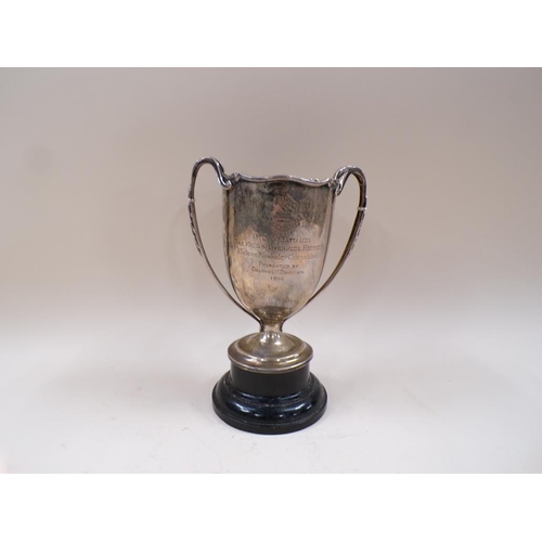 1724 - ELKINGTON AND CO. SILVER TROPHY CUP THE FIRST CITY BATTALION THE KINGS (LIVERPOOL) REGIMENT PLATOON ... 