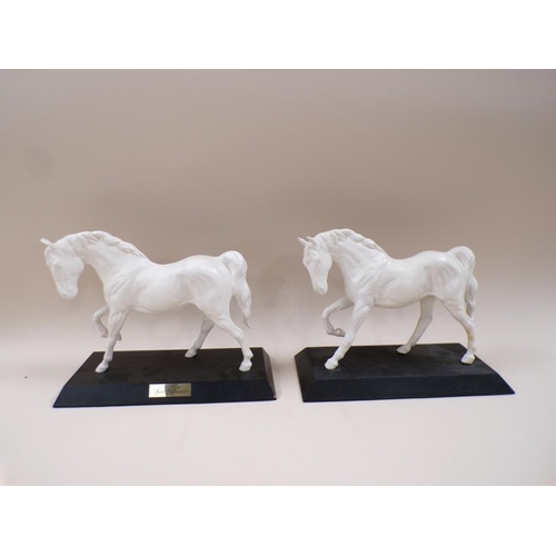 1817 - TWO BESWICK SPIRIT OF FREEDOM HORSES, 22CM H