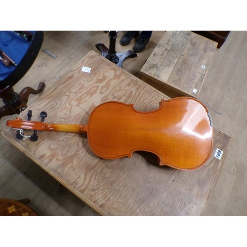 1392 - VIOLIN AND CASE - 57cms l