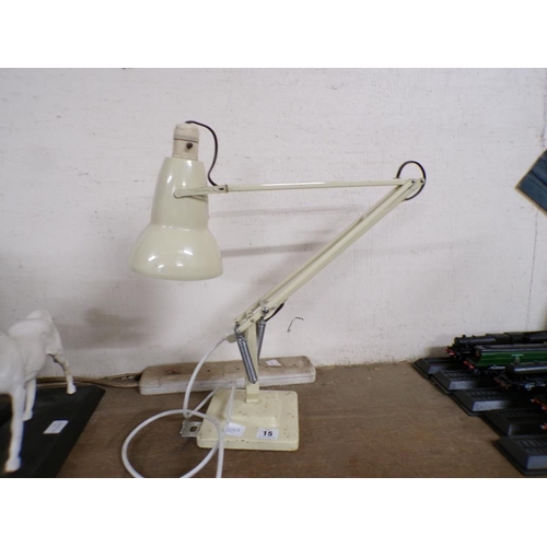 15 - VINTAGE ANGLE POISE LAMP