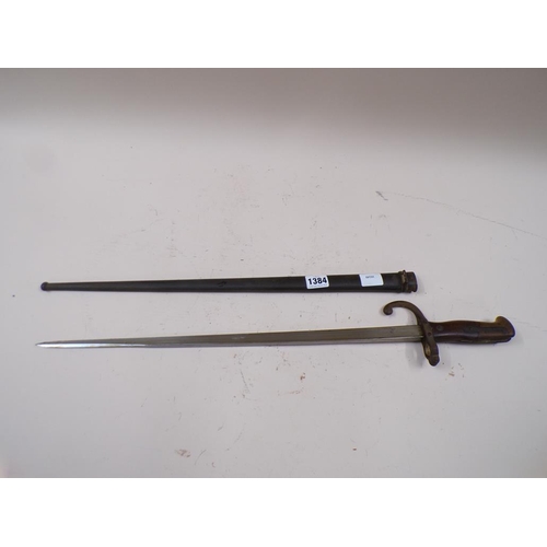 1384 - BAYONET, 66CM L