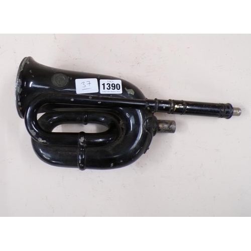 1390 - VINTAGE CAR HORN, 33CM L