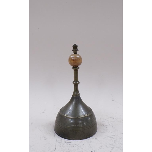 1466 - EARLY 20C TABLE BELL, 18CM H