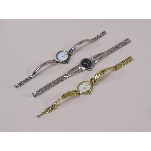 1484 - THREE LADIES WATCHES, ROTARY, PULSAR AND SEIKO