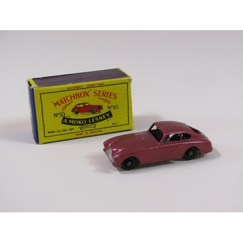 1499 - 14 MATCHBOX SERIES VEHICLES TO INC. 8 FORD MUSTANG, 32 E TYPE  JAGUAR, 44 ROLLS ROYCE SILVER CLOUD, ... 