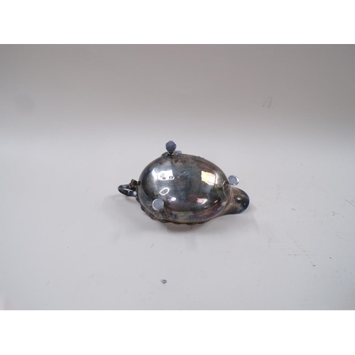 1639 - GEORGIAN SILVER GRAVY BOAT 4.1ozt