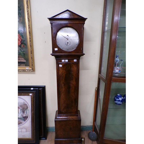 1280 - MAHOGANY CASED LONGCASE CLOCK WITH CIRCULAR DIAL SIGNED CAMERER KUSS & CO, OXFORD STREET LONDON, 190... 