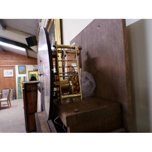 1280 - MAHOGANY CASED LONGCASE CLOCK WITH CIRCULAR DIAL SIGNED CAMERER KUSS & CO, OXFORD STREET LONDON, 190... 