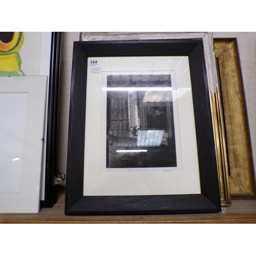 154 - FRAMED AND UNFRAMED ARTWORK TO INCL OILS