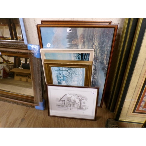 163 - COLLECTION OF FRAMED PRINTS