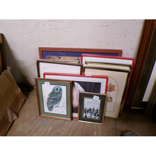 170 - COLLECTION OF FRAMED PICTURES AND PRINTS