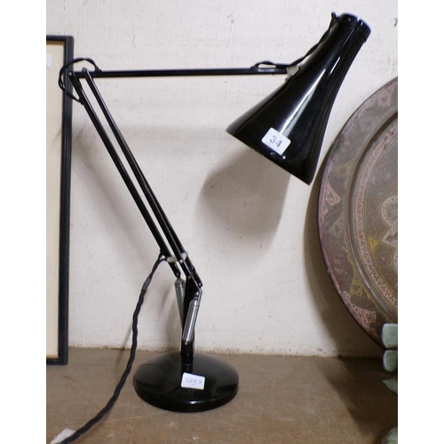 34 - VINTAGE ANGLE POISE LAMP