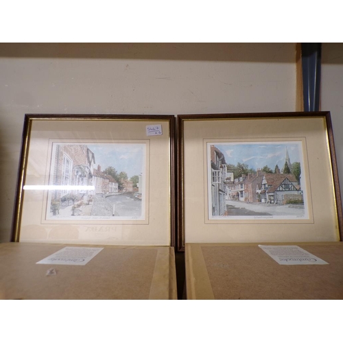 469 - QTY OF SIGNED PRINTS - LOCAL SCENES