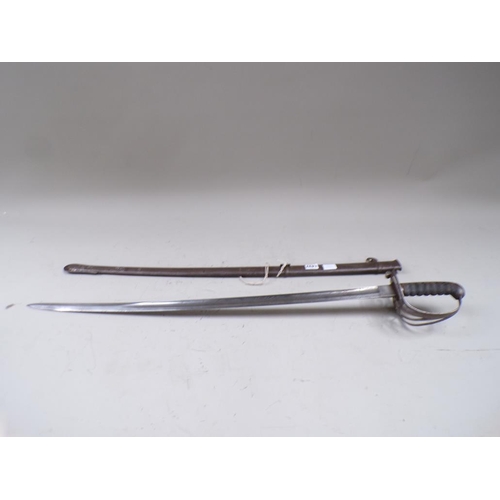 1437 - VICTORIAN CAVALRY SWORD, 99CM L