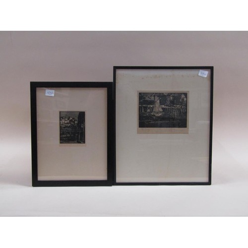 1247 - COLLECTION OF FOUR B&W ENGRAVINGS, ALL F/G - VARIOUS SUBJECTS