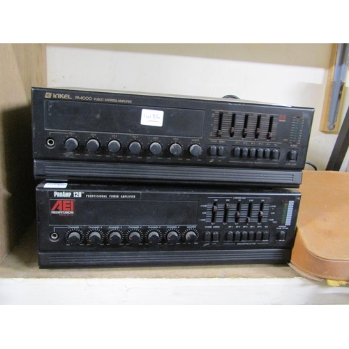 502 - AEI REDIFFUSION PRO AMP AND ONE OTHER.