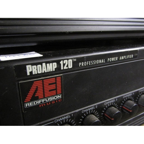 502 - AEI REDIFFUSION PRO AMP AND ONE OTHER.