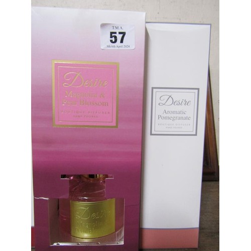 57 - QTY OF REED DIFFUSERS