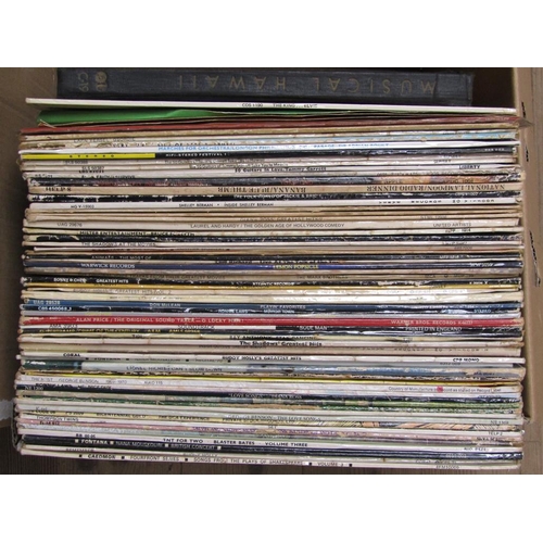 180 - BOX OF MIXED RECORDS