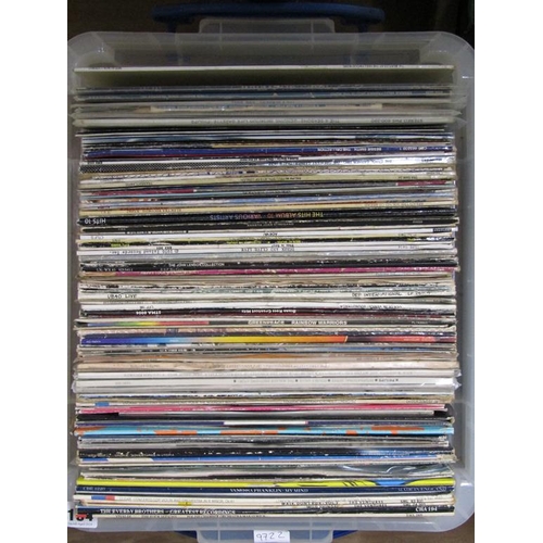 184 - TWO CRATES OF RECORDS