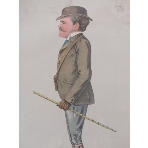 1277 - TWO VERNON BROOKS COLOURED PRINTS - GENTLEMEN, A PUPIL AND VISCOUNT DANGAN, F/G, EACH 34CM X 21CM