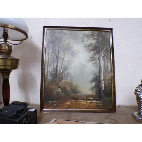 33 - TWO FRAMED OILS