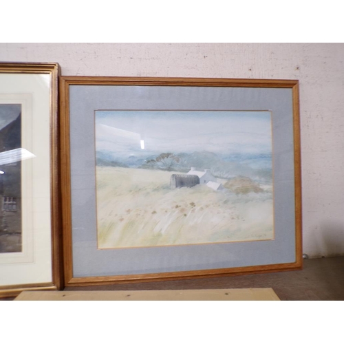 52 - FRAMED WATERCOLOURS TO INCL COASTAL