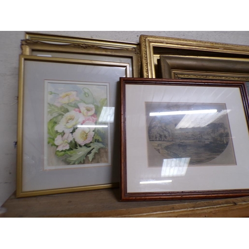 137 - FRAMED WATERCOLOURS - PORTRAITS ETC