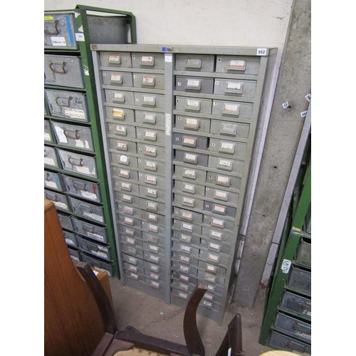 552 - LARGE METAL FILING CABINET