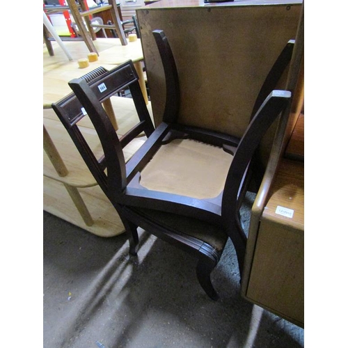 564 - TWO REGENCY DINING CHAIRS