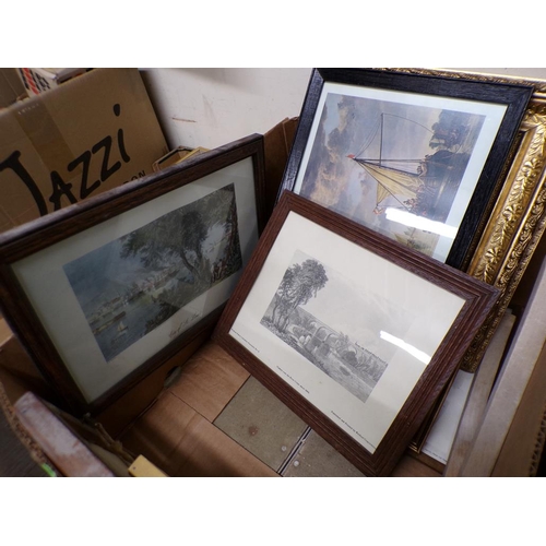 410 - QTY OF FRAMED PICTURES AND PRINTS