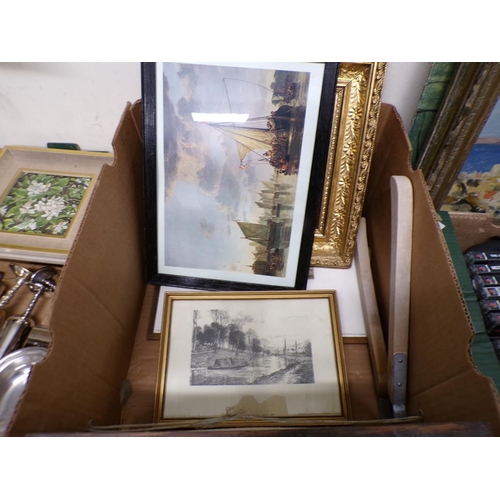 410 - QTY OF FRAMED PICTURES AND PRINTS