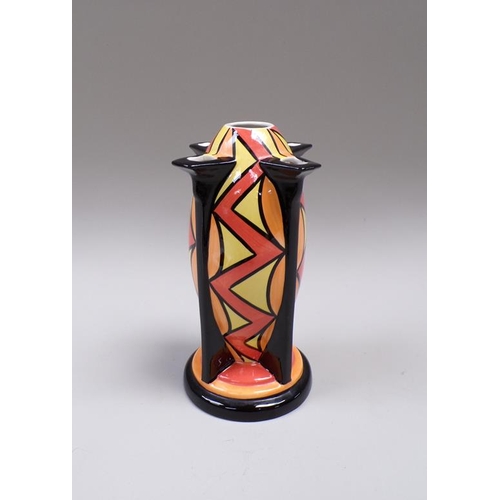 1871 - LORNA BAILEY ARABESQUE ART DECO STYLE VASE, 20CM H