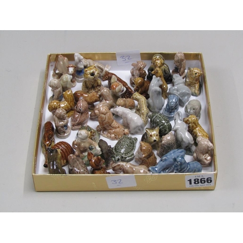 1866 - COLLECTION OF WADE WHIMSIES ANIMALS