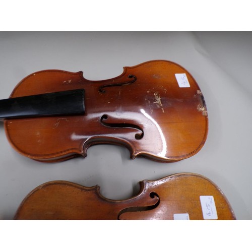 84 - TWO VIOLINS