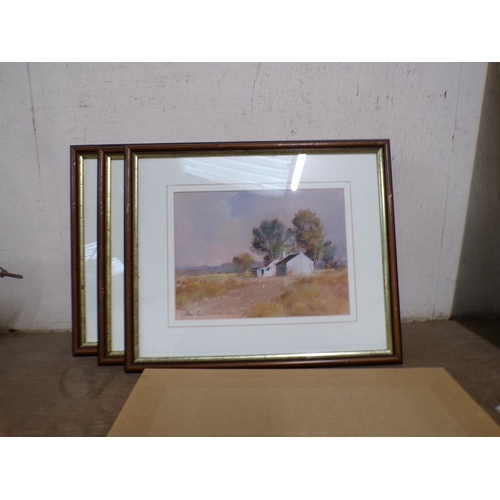 60 - COLLECTION OF FRAMED PASTELS