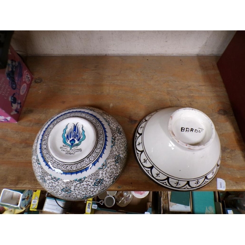 79 - TWO PERSIAN BOWLS