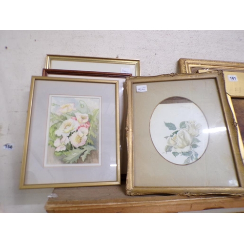 160 - COLLECTION OF PICTURES AND PRINTS - WATERCOLOURS, PASTELS ETC