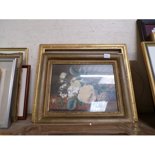 161 - TWO FRAMED WATERCOLOURS - STILL LIFE