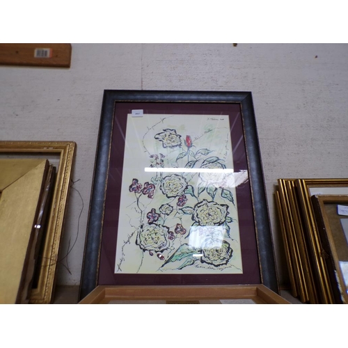 162 - COLLECTION OF FRAMED WATERCOLOURS, SIGNED ETCHING