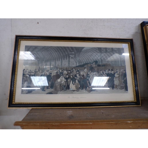 167 - FRAMED PRINTS TO INCL STEAM ENGINES