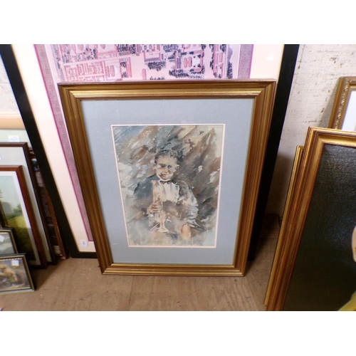 172 - COLLECTION OF FRAMED PICTURES AND PRINTS