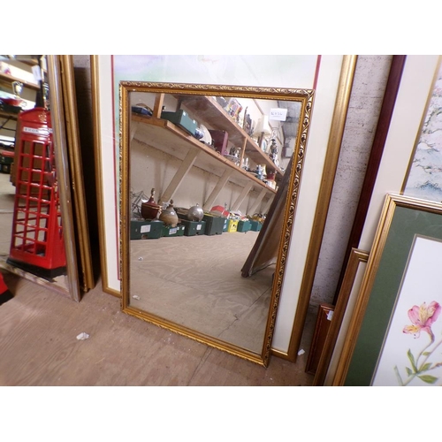 180 - FRAMED WATERCOLOURS, MIRRORS AND PICTURES