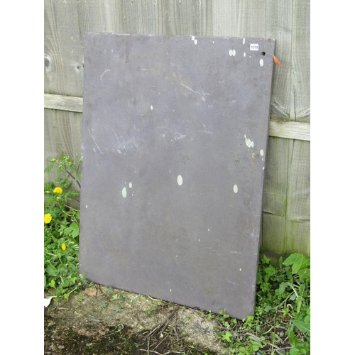 1079 - LARGE SLAB OF SLATE