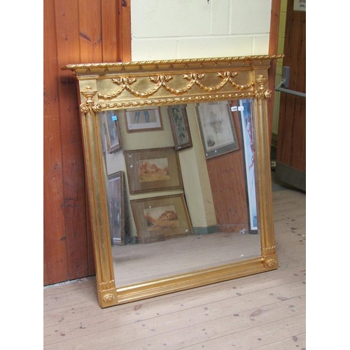 1226 - MODERN GILTWOOD WALL MIRROR (GEORGIAN STYLE) 122CM X 119CM