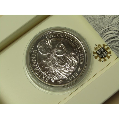 1529 - 2012 BRITANNIA £2 SILVER BULLION COIN, 2013 BRITANNIA 1oz SILVER PROOF COIN, 2011 UK BRITANNIA £2 SI... 