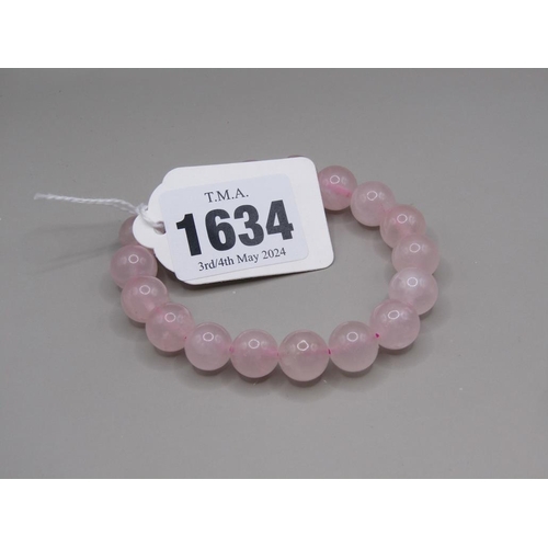 1634 - ROSE QUARTZ BRACELET